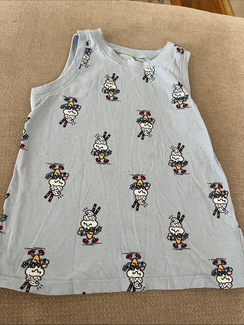 💙5 for $10💙Old Navy ice cream tank 5t